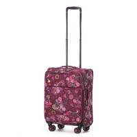TOSCA SO-LITE CASE 54CM- WINE PAISLEY