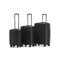 AUS LUGGAGE PILOT SET 3 - BLK