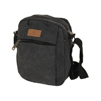 LOUIS BERRY CANVAS SHLD - BLACK