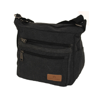 LOUIS BERRY CANVAS SHLD - BLACK