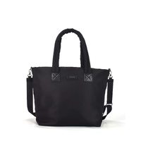 METRO NYLON TOTE - BLACK