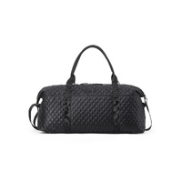 TOSCA METRO DUFFLE QUILTED-BLACK