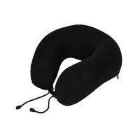 MEMORY FOAM NECK CUSH - BLK