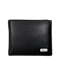 TOSCA GOLD MENS LEATHER WALLET