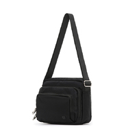 TOSCA ANTI - THEFT SHOULDER BAG - BLACK