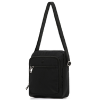 TOSCA ANTI - THEFT SHOULDER BAG - BLACK