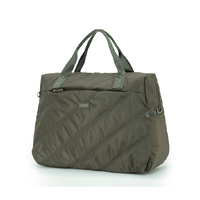 TOSCA TOTE BAG KHAKI STITCH