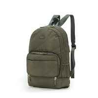 TOSCA ZIP AWAY BPACK KHAKI STI