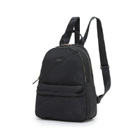 TOSCA BACKPACK BLK STITCH