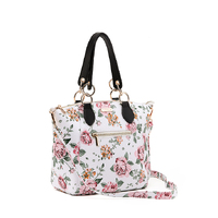 TOSCA TOTE - WHT FLWR
