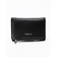 TOSCA PU WALLET - BLK
