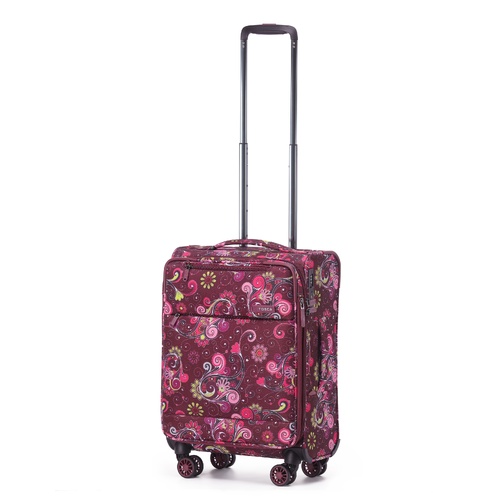 TOSCA SO-LITE CASE 54CM- WINE PAISLEY