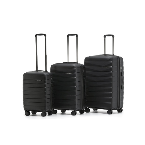 AUS LUGGAGE PILOT SET 3 - BLK