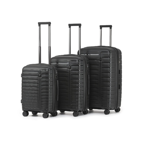 AUS LUGGAGE ASTRO SET 3 BLK
