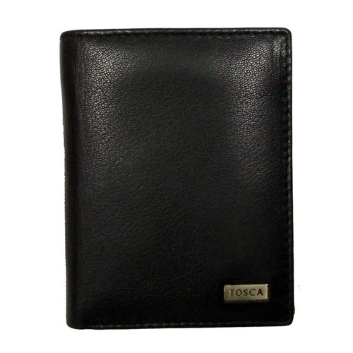 TOSCA GOLD MENS LEATHER WALLET