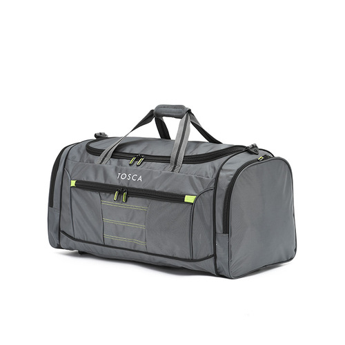 TOSCA MEDIUM DUFFLE - GRY/LIME