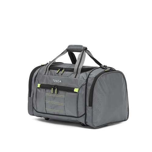 TOSCA SMALL DUFFLE - GREY/LIME