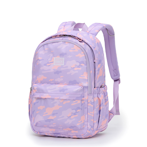 TOSCA CAMO KIDS BACKPACK - PUR