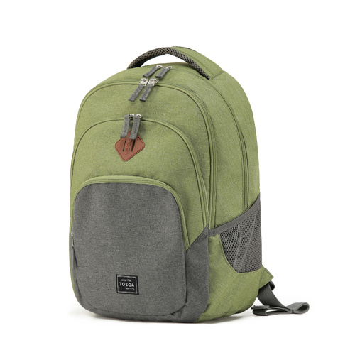 TOSCA URBAN BACKPACK - GRN/GRY