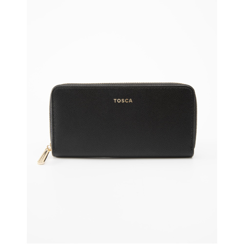 TOSCA PU WALLET - BLK