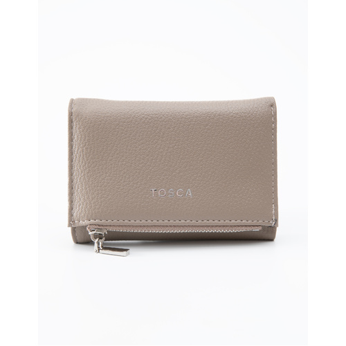 TOSCA PU WALLET - WARM TAUPE